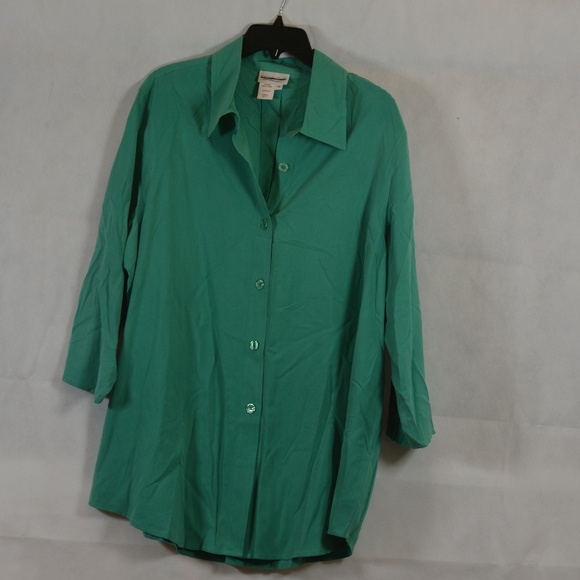 100% Silk 2 pc top/pants SZ 1X & L Coldwater Creek NWOT - Picture 4 of 7